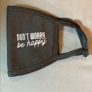 Don’t Worry Be Happy Facemask unisex